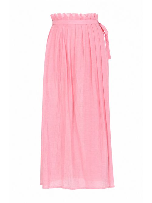 Gonna portafoglio in mussola di cotone Rosa Alpha Studio | AD-6543M2015
